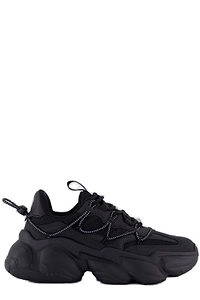 Steve Madden Round Toe Lace-Up Sneakers