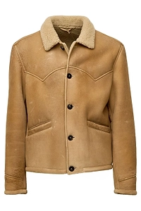 Stewart Baltimora Shearling Collar Jacket