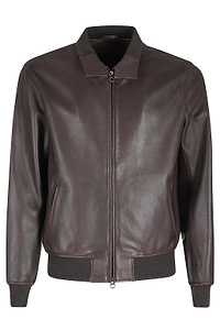 Stewart Jeef Washed Leather Jacket