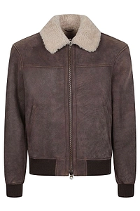 Stewart Sean Shearling Leather Jacket