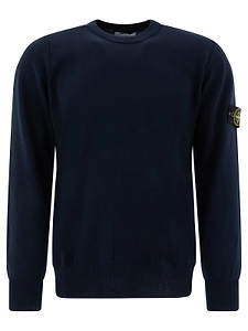 Stone Island Compass Patch Crewneck Jumper