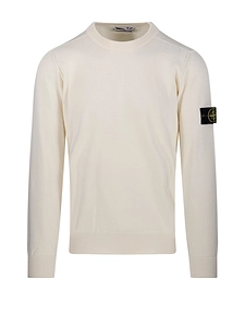 Stone Island Compass Patch Crewneck Jumper