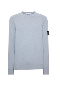 Stone Island Logo Patch Crewneck Jumper