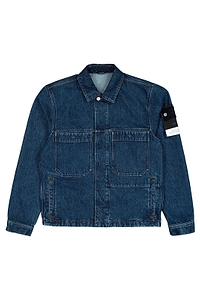 Stone Island Denim Biker Jacket