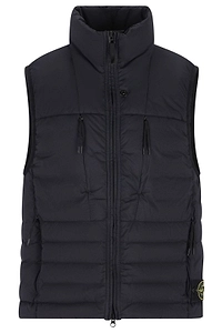 Stone Island Quilted Stand Collar Gilet