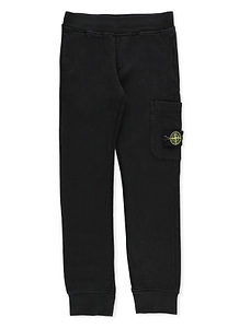 Stone Island Junior Compass-Patch Elasticated Waistband Track Pants