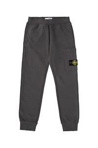 Stone Island Junior Compass-Patch Elasticated Waistband Track Pants