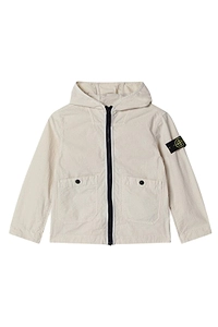Stone Island Junior Hooded Zipped Jacket