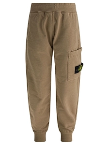Stone Island Junior Logo Badge Sweatpants
