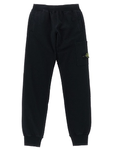 Stone Island Junior Logo Badge Sweatpants