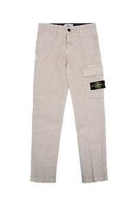 Stone Island Junior Logo Cargo Pants
