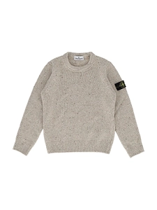 Stone Island Junior Logo-Patch Crewneck Jumper