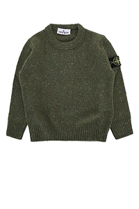 Stone Island Junior Crew Neck Knitted Sweater