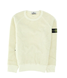 Stone Island Junior Logo Patch Crewneck Sweatshirt
