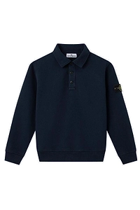 Stone Island Junior Logo Patch Polo Shirt