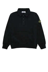 Stone Island Junior Logo Patch Polo Shirt