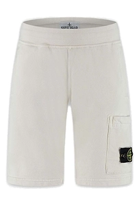 Stone Island Junior Logo Patch Shorts