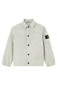 Stone Island Junior Logo Patch Summer Jacket