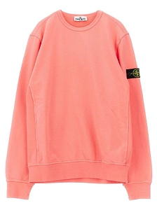 Stone Island Junior Logo Patch Crewneck Sweatshirt