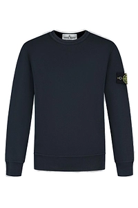 Stone Island Junior Logo Patch Crewneck Sweatshirt