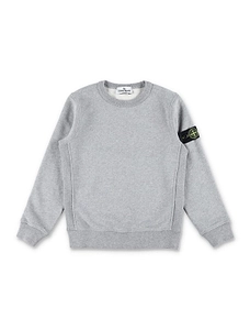 Stone Island Junior Logo Patch Sweatshirt