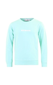 Stone Island Junior Long-Sleeved Crewneck Sweatshirt