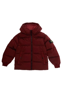 Stone Island Junior Quilted Hooded Jacket
