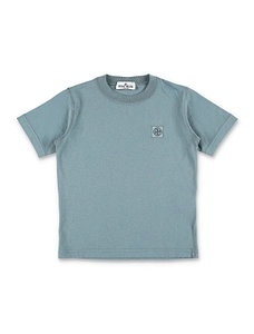 Stone Island Junior Slavata Logo T-Shirt