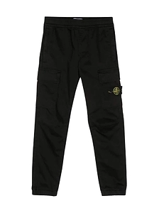 Stone Island Junior Logo Patch Cargo Pants