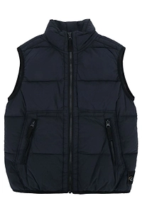 Stone Island Junior Zip-Up Gilet