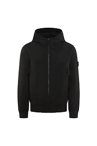 Stone Island Junior Zip-Up Hooded Jacket