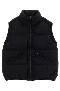 Stone Island Junior Zip-Up Padded Vest