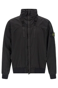 Stone Island Logo Patch Bomber Jacket