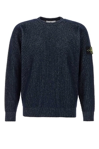 Stone Island Logo Patch Crewneck Jumper