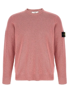 Stone Island Logo Patch Crewneck Sweater