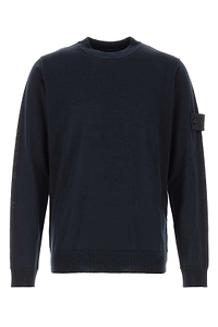 Stone Island Logo Patch Crewneck Sweatshirt