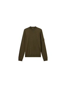 Stone Island Logo Patch Crewneck Sweatshirt