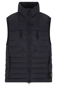 Stone Island Quilted Stand Collar Gilet