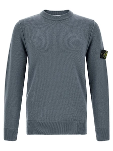 Stone Island Logo Patch Crewneck Jumper