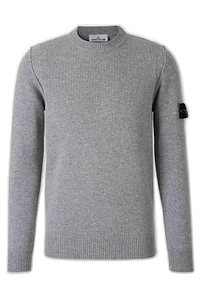 Stone Island Logo Patch Crewneck Jumper