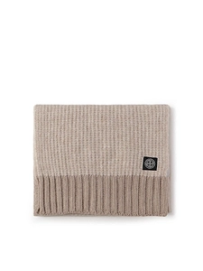 Stone Island Ribbed Knit Scarf
