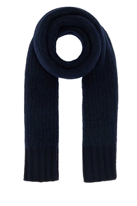 Stone Island Ribbed Knit Scarf