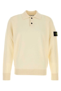 Stone Island Rws Badge-Sleeve Polo Shirt