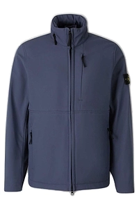Stone Island Zip-Up Hooded Jacket