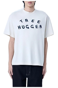 Story Mfg. Logo-Embroidered Crewneck T-Shirt