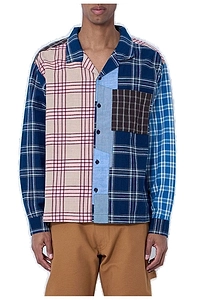 Story Mfg. Greetings Check Patterned Shirt