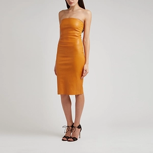Stouls Strapless Midi Dress