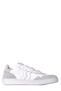 Strype Logo Detail Lace Up Sneakers