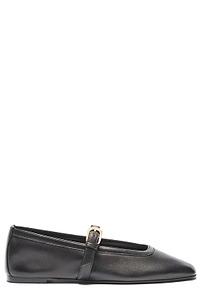 Stuart Weitzman Sai Buckled Ballet Flats