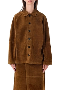 Bowe Oversized Suede Jacket